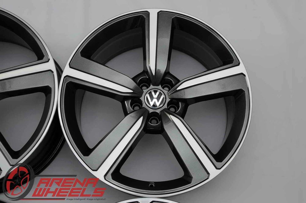 Jante Noi 20 inch Originale VW Touareg 3 CR R20 Gri Diamond Cut
