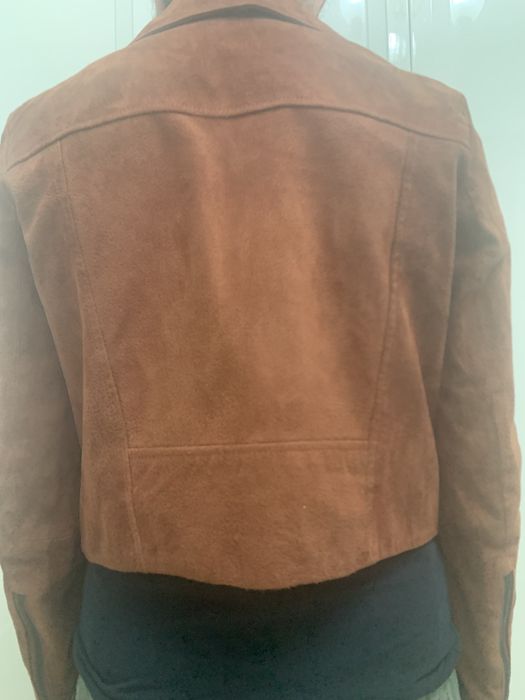 Куртка замшевая, размер S