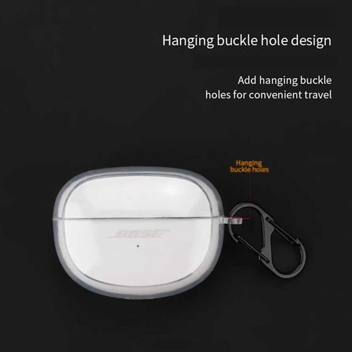 Husa TPU Transparent pentru casti Bose QuietComfort Ultra Open