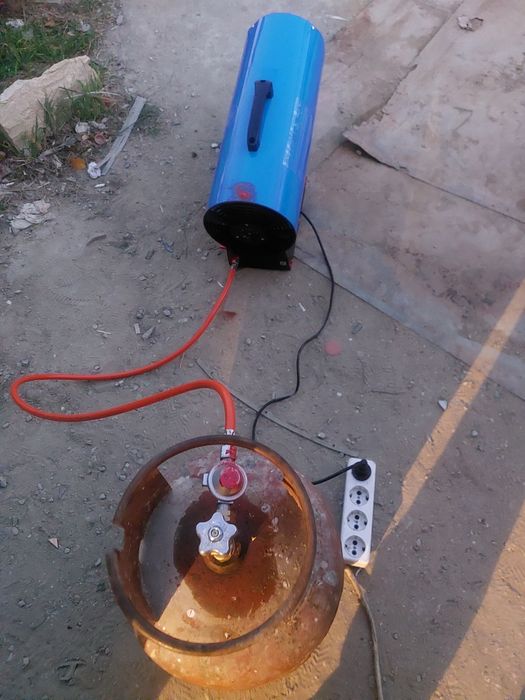 Пушка газовыи жалданады