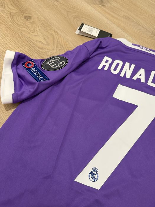Tricou de fotbal Adidas Real Madrid Cristiano Ronaldo 7  CR7 marime M nou finala uefa champions league Cardiff