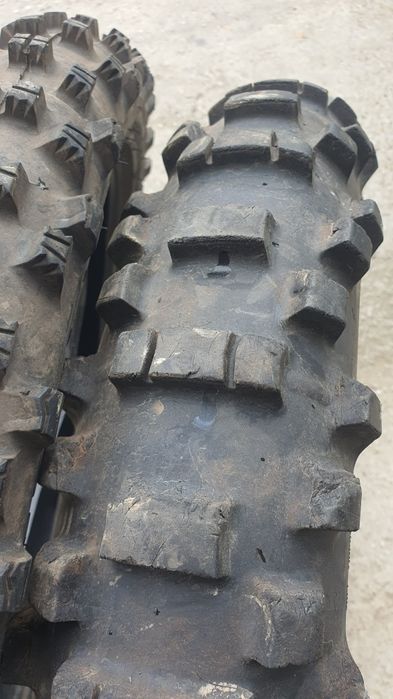 Set Anvelope Moto Enduro 140 80 18 si 90 90 21  Metzeler Sixdays Extrm