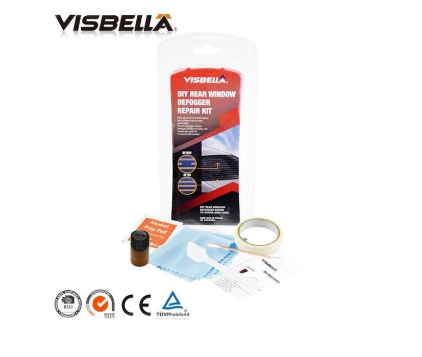 Visbella Комплект за Ремонт на Реотани на задните стъкла Лепило Кола