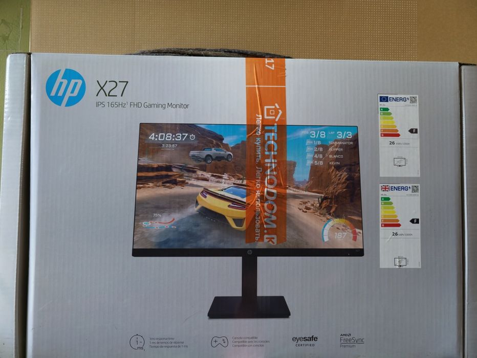 Монитор HP x27 165hz