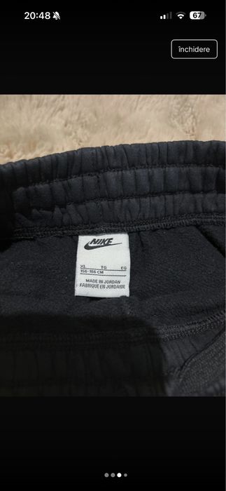 Pantaloni Negri Nike