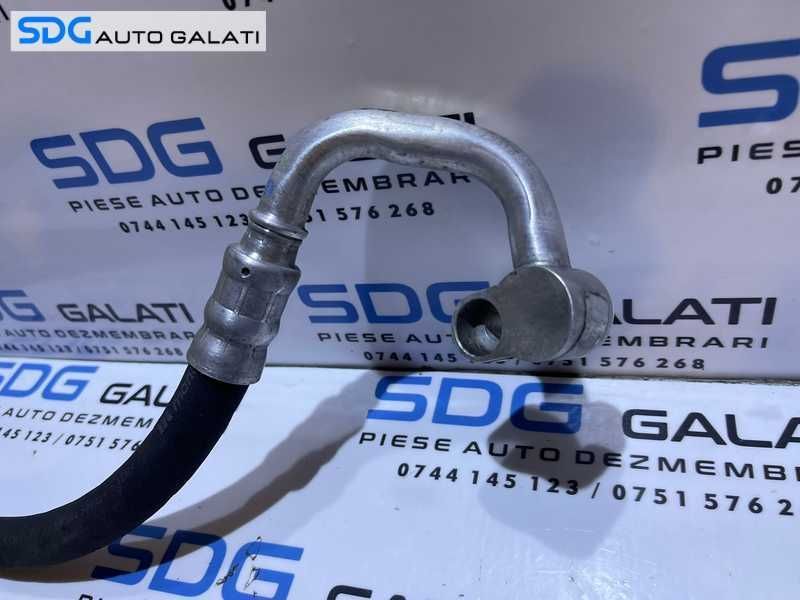 Teava Conducta Furtun Radiator AC Aer Conditionat Clima Audi A3 8P 1.9 TDI BKC BLS BXE 2004 - 2013 Cod 1K0820721BD [D0266]