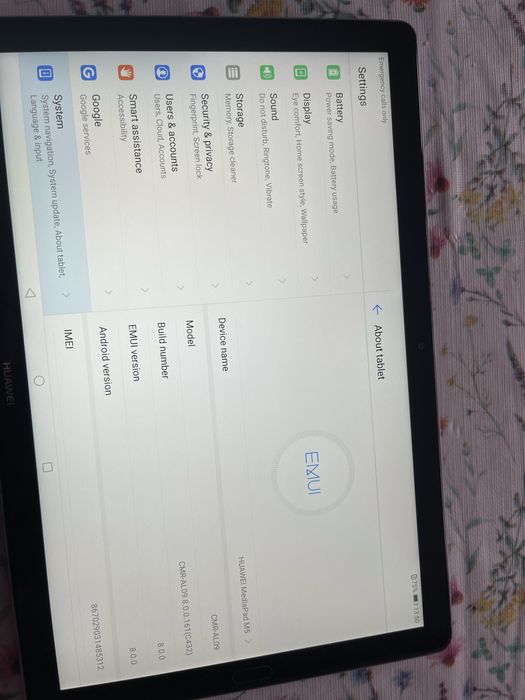 Huawei mediapad таблет