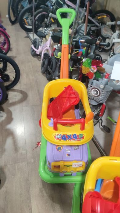 Толокар с ручкой Полесье