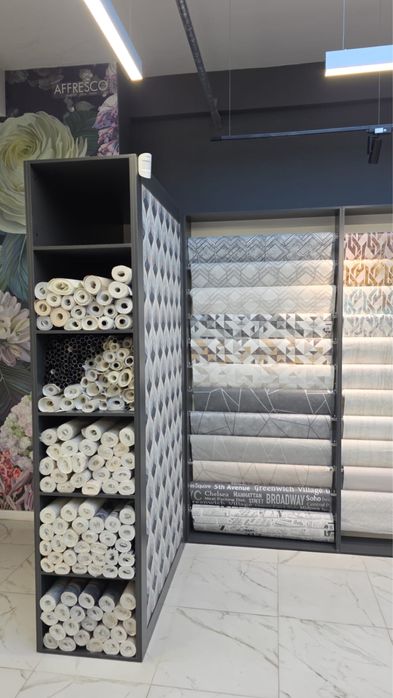 Стеллажи для обои