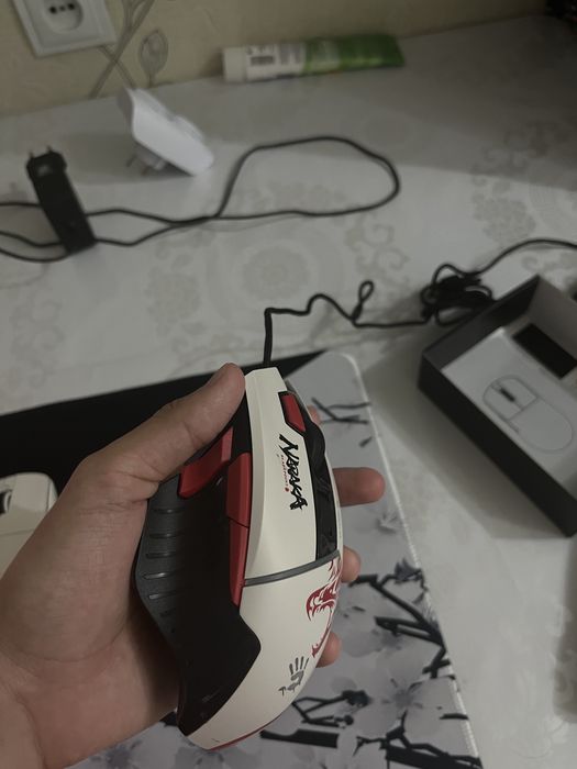 Мышка Bloody W95 Max Naraka белый