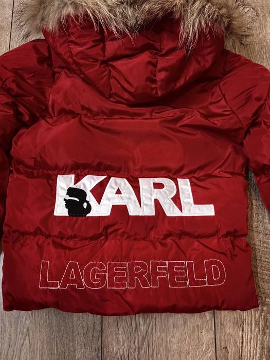 Детско яке с естествен пух, подходящо за момичета и момчета.