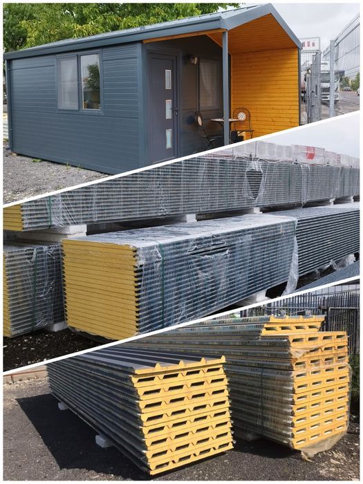 Depozit Panouri sandwich termoizolante,constructii,containere,hale,etc