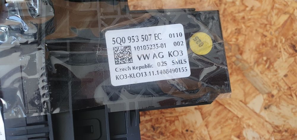 Spirală cu manete Audi A3 8V / Golf 7 5Q0953549C 5Q0953507EC