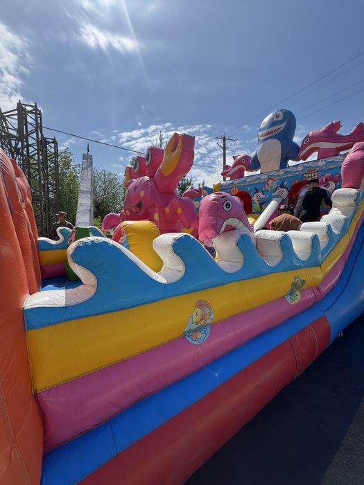 Продам надувной детский батут.