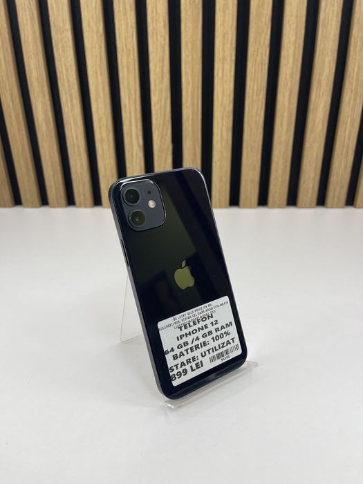 Iphone 12 64GB / 100% Bat FACTURA/GARANTIE #54998