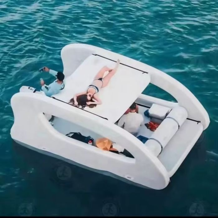 Надувной катамаран, катер, яхта