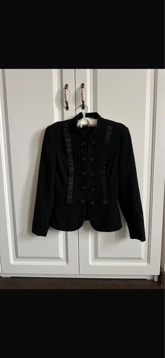 Sacou stil geaca , firma Nissa , masura s , negru