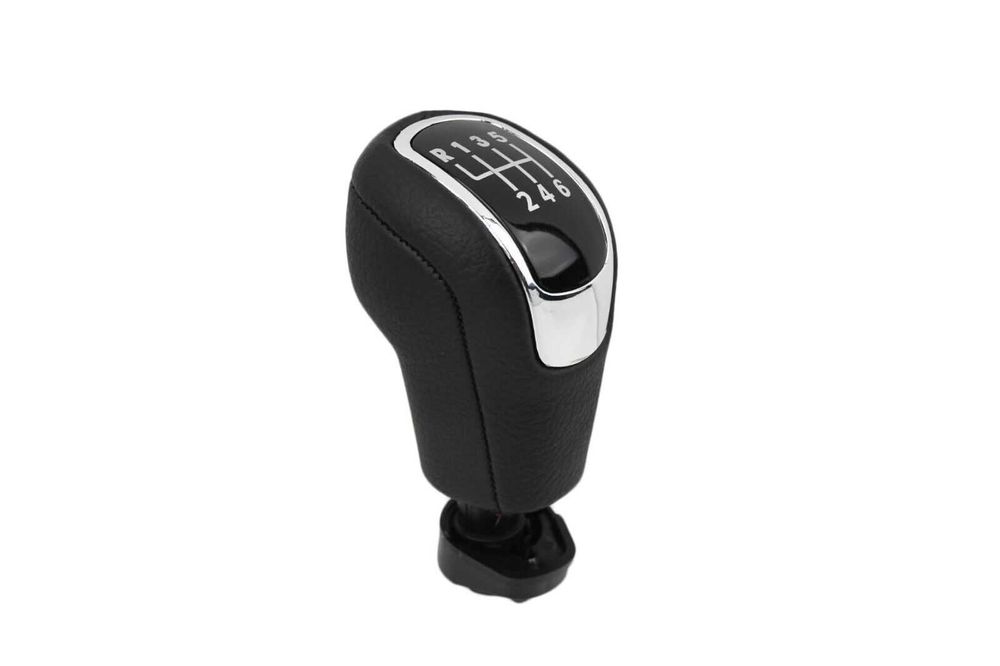 Кожена Топка за скоростен лост 6ск. SKODA Octavia II Superb II Yeti