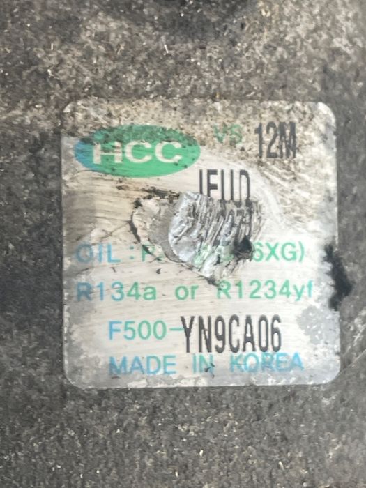 Compresor Ac Kia Venga Yn 2010 - > 1.4 Crdi 90 D4Fc F500-Yn9Ca06