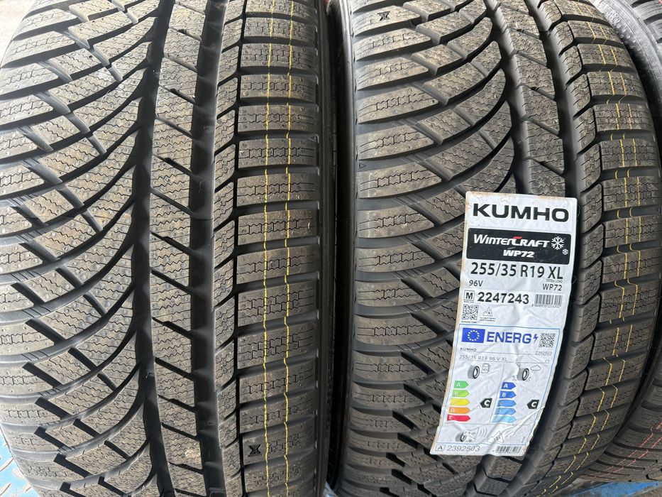 255/35 R19 + 225/40 R19 KUMHO WINTERKRAFT anvelope noi iarna BMW Seria3 Seria4