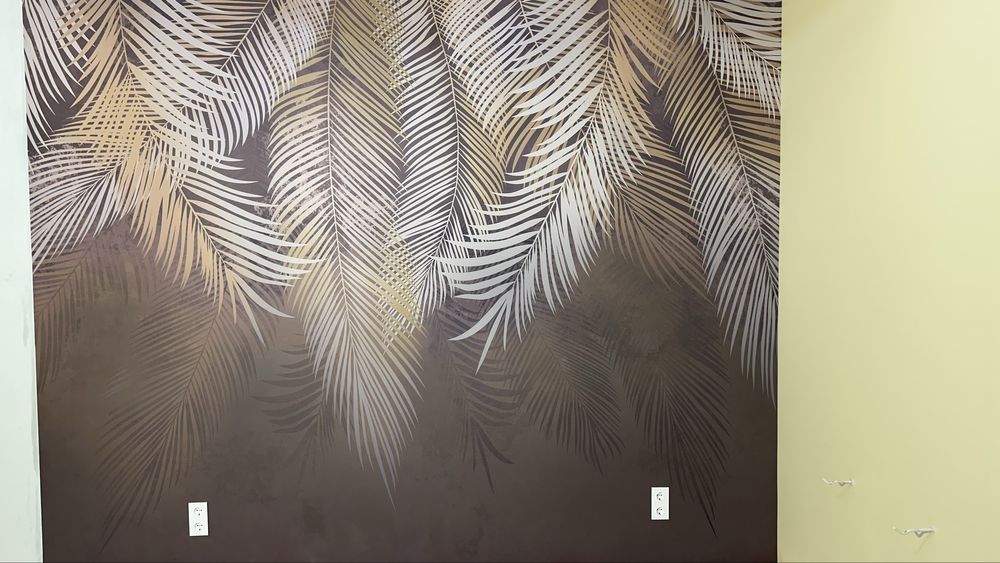 Поклейка обоев