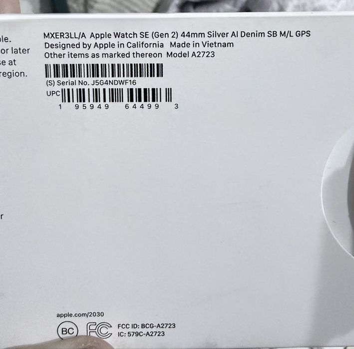 Продам Apple watch Se  44мм