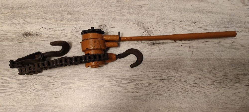 Ручная таль цеповая.