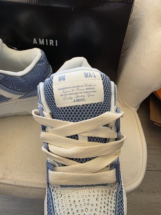 Amiri Ma-1 crystal blue