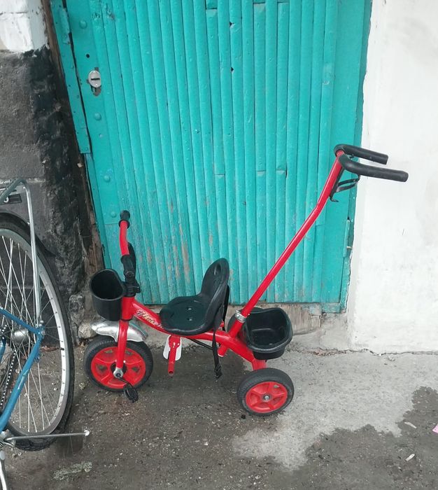 Велосипед жаңа көп тебілмеген