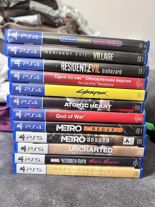 Диски на Плейстешн Playstation. Игры PS5/PS4