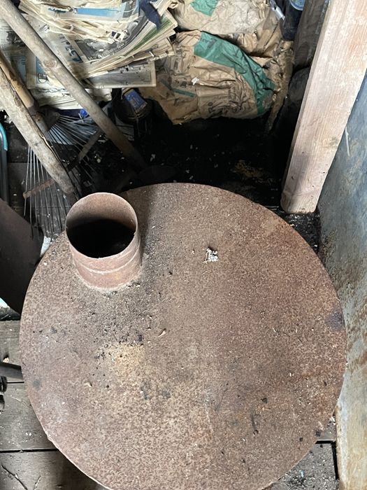 Продам буржуйку, Печь котел