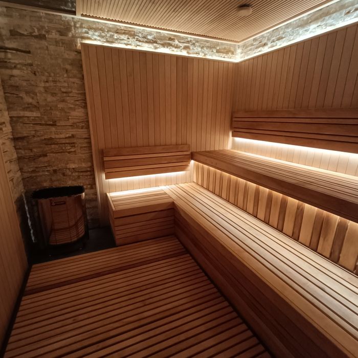 Отделка саун бань