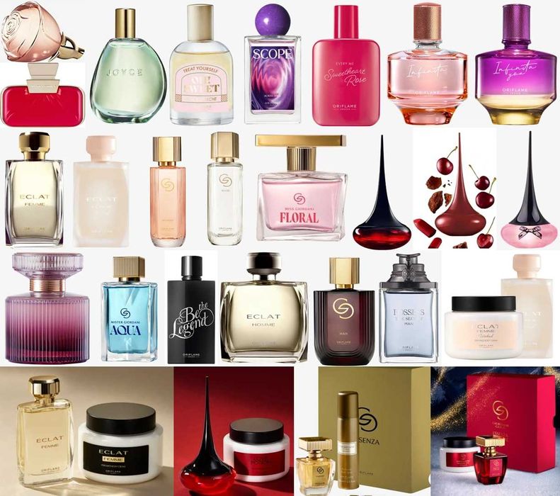 ORIFLAME - Volare, Love Potion, Giordani, Eclat, Amber Elixir Mystery