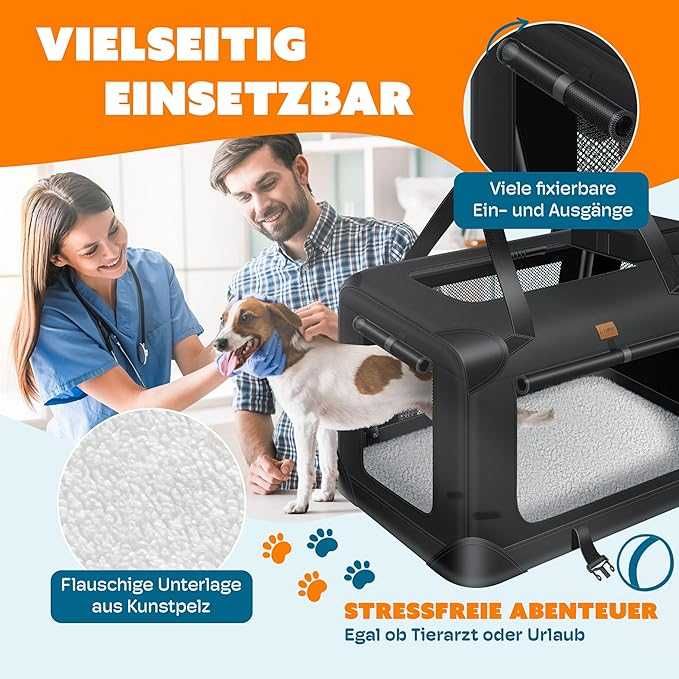 Lovpet® Кутия за кучета, Кутия за транспортиране на кучета