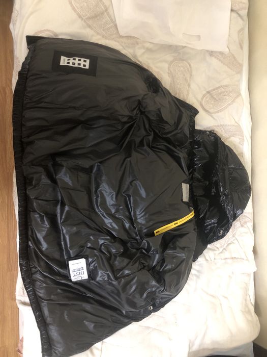 Moncler alyx пуховик чёрный