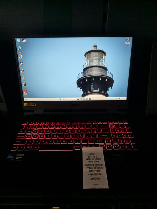 ACER Nitro 5 (GAMING) - CA NOU - Garantie