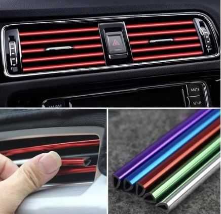 Декоративна лента за интериор духалки на автомобил