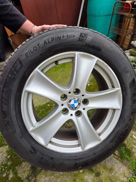 Джанти със зимни гуми за БМВ е 70