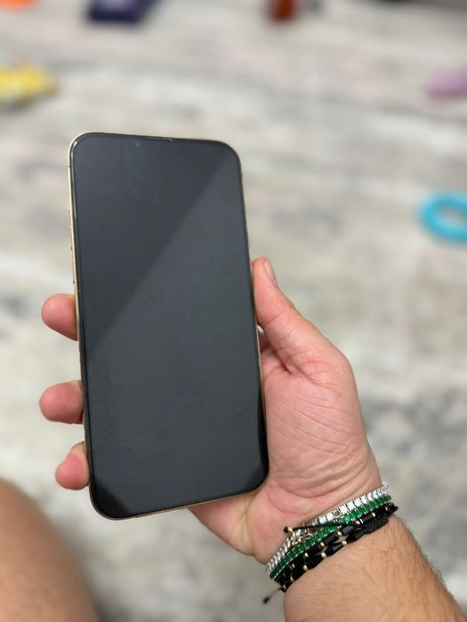 iPhone 13 Pro Max 128GB Gold, stare bună, baterie 75%