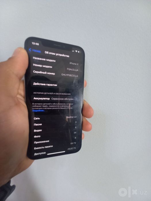 iphone x ideal soraganla uchun