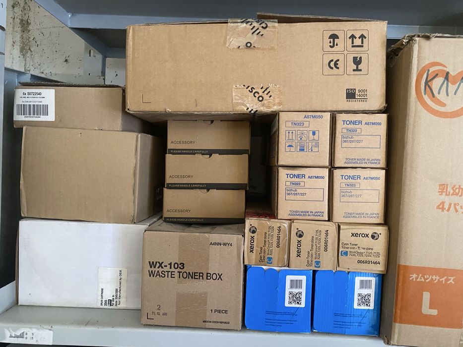 Тонер xerox, konica, dymo