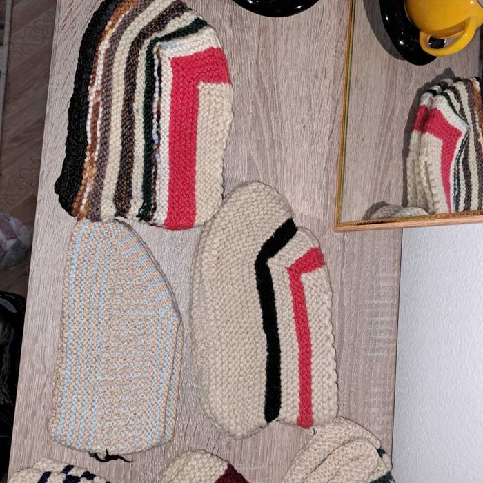 Дамски и мъжки плетени терлици