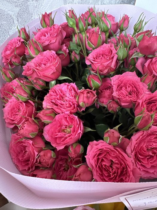 Цветы букеты свежые