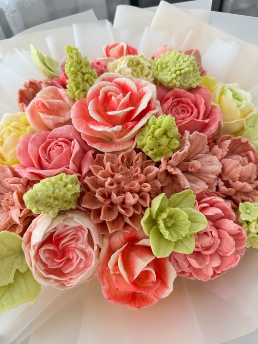 Зефирные букеты, 3D открытки