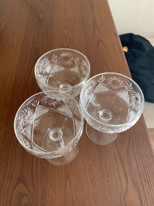 Посуда разная хрусталь