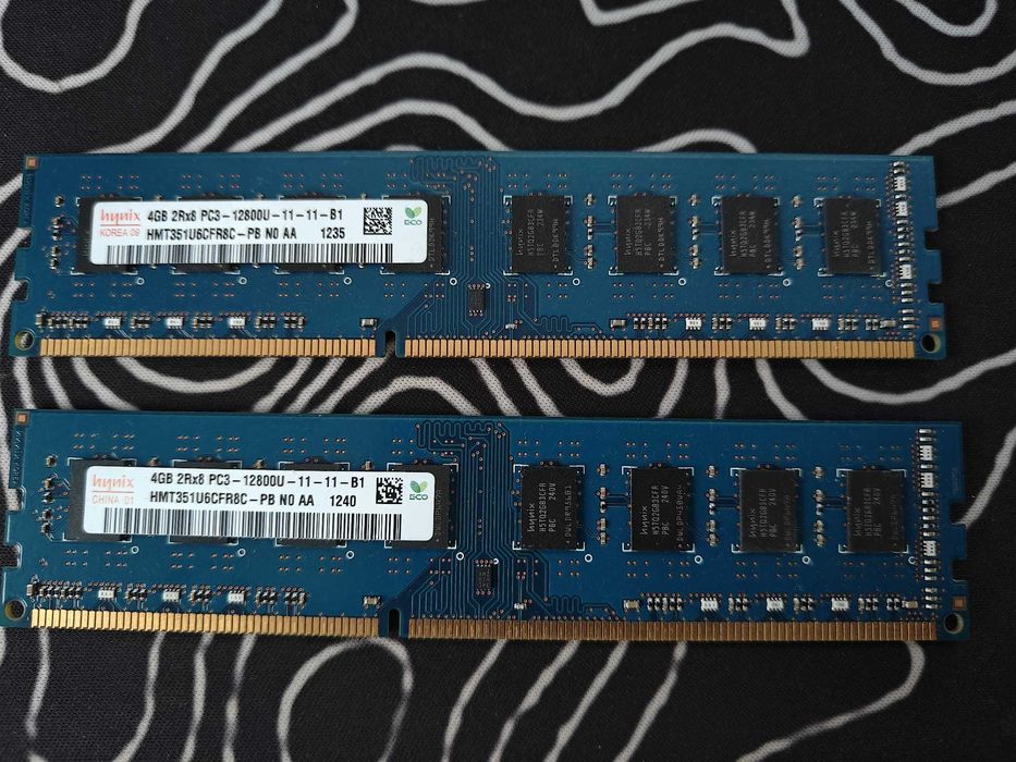 Memorie RAM DDR3 4GB 1600Mhz (Functionali)