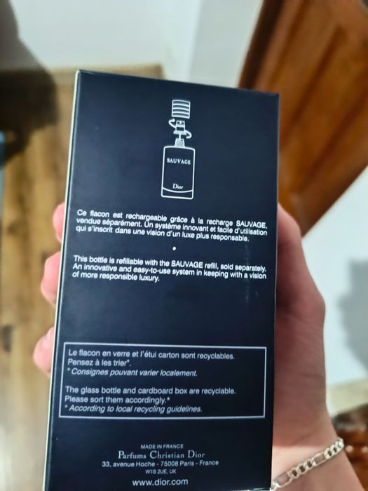 Dior Sauvage 100ml, EAU De Parfum