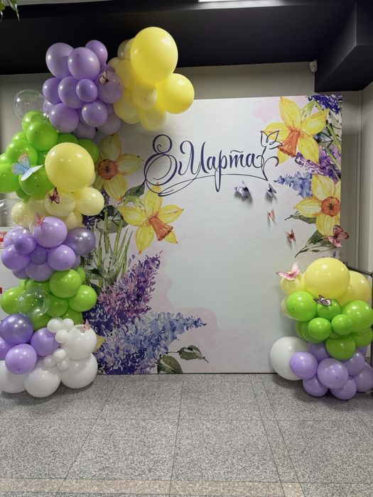 Баннер.Оформление на 8 марта