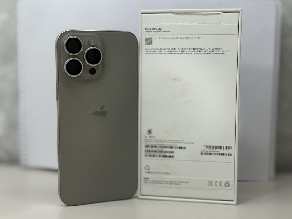 Айфон 16 про макс 1 тб зарядка 99% , есть гарантия