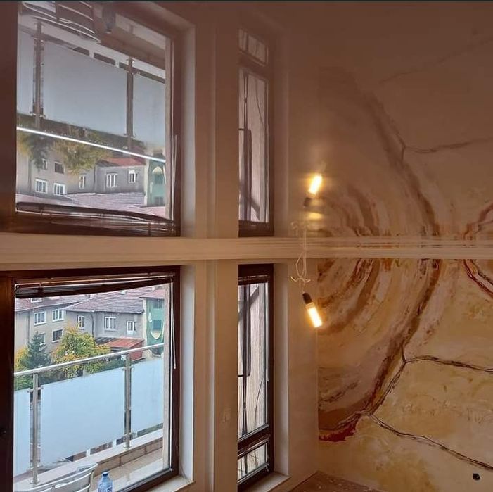 Лепене на плочки.Микроцимент.Декоративни и венециански мазилки.